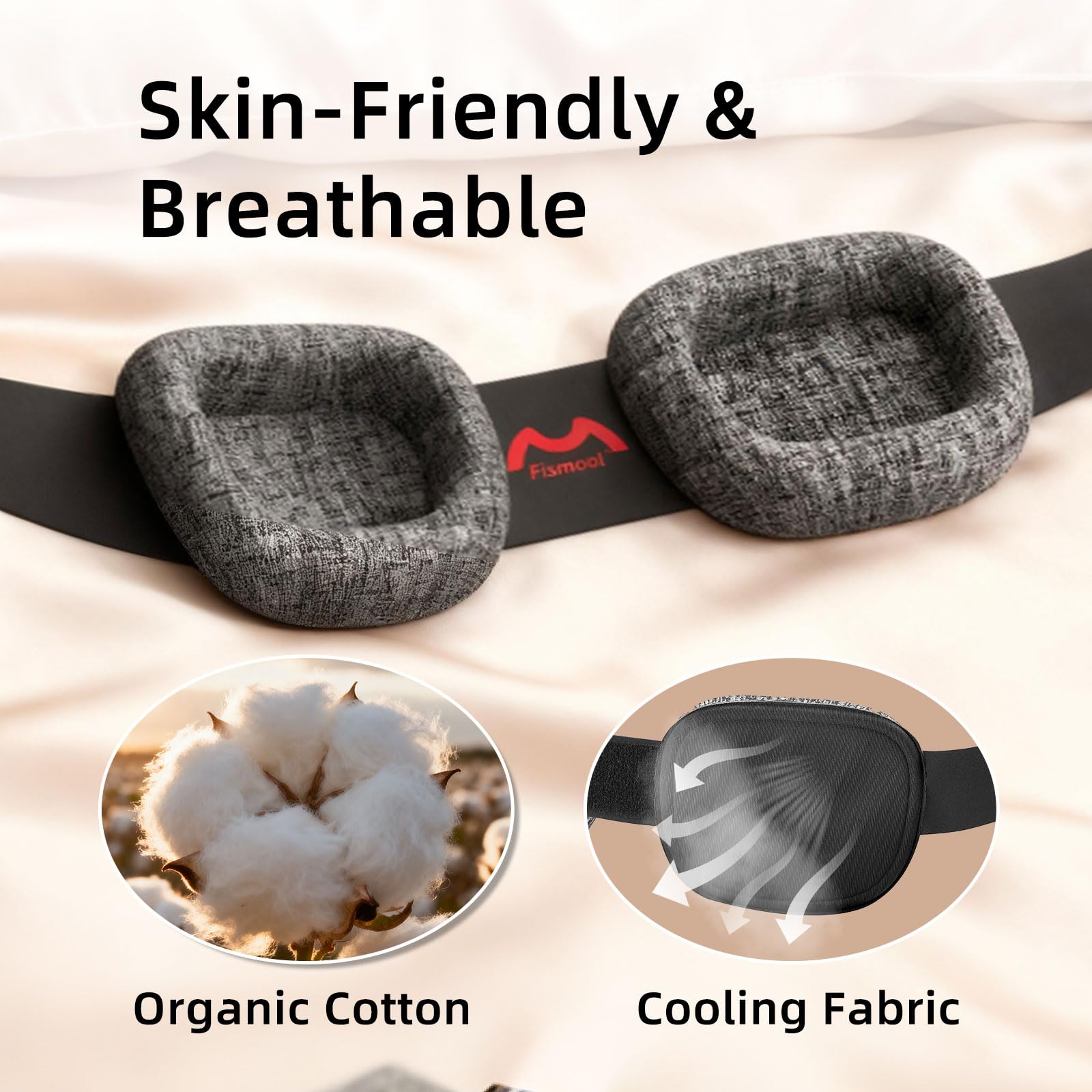Masque Fismool lavable et sans odeur pour entretien facile.