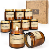Bougie fissiworx Pomme Cannelle en cire de soja, ambiance chaleureuse