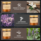 Bougie fissiworx vanille, éclat doré pour soirée cosy.