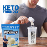 Mixologie avec Fit Crunch Tri-Blend vanille pour créer des saveurs uniques.