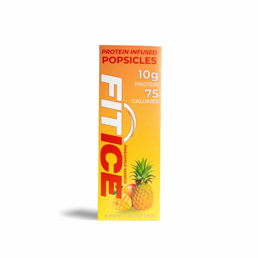 FIT ICE sucette glacée citron – collation protéinée idéale après l'entraînement