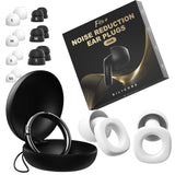 Bouchons d'oreilles Fita en silicone doux pour le sommeil, réduction du bruit.