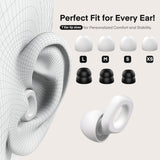 Bouchons d'oreilles Fita disponibles en plusieurs tailles pour un ajustement parfait.