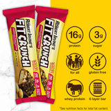 Barre FITCRUNCH Baked Bar, croquant et saveur premium.