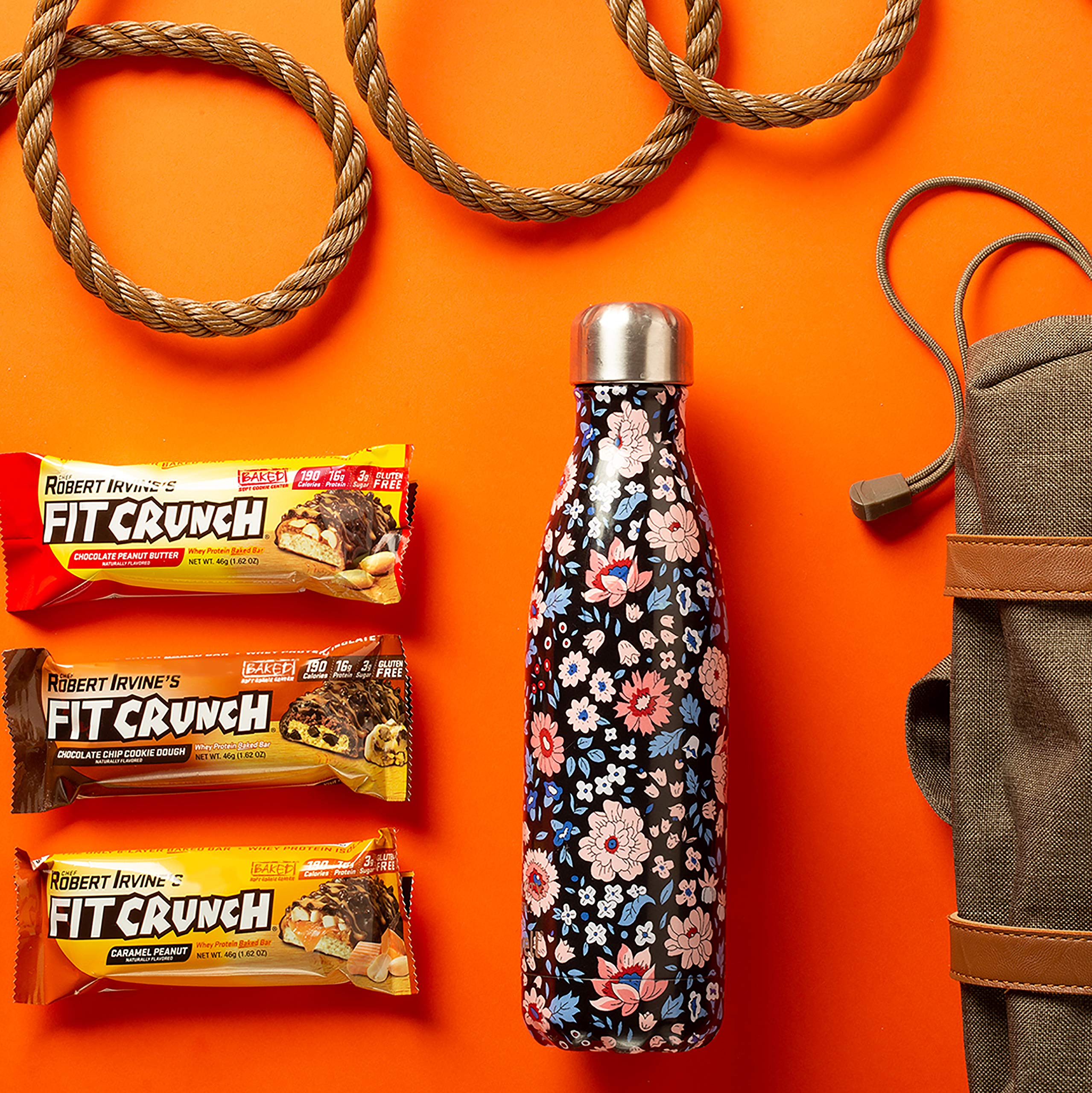FITCRUNCH Bar portion individuelle – image portion, idéale pour bureau ou sport.
