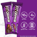 FITCRUNCH barre 4 g de sucre, collation légère et satisfaisante.