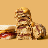 FITCRUNCH barre cœur gâteau doux; texture moelleuse au centre
