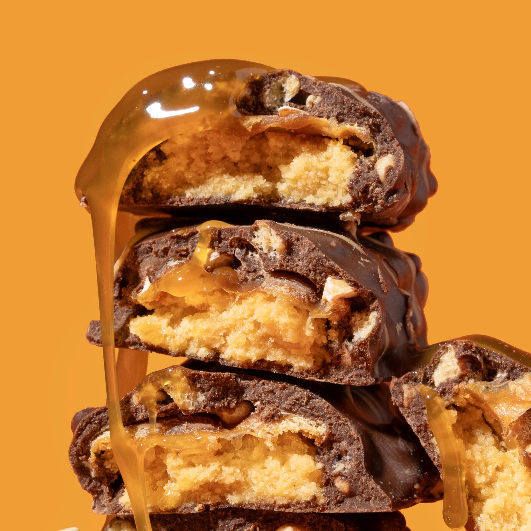 Barre sans gluten avec cœur gâteau moelleux, bouchée tendre