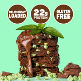 FITCRUNCH Barre Loaded Menthe Folie Emballage souligne sans gluten et goût.