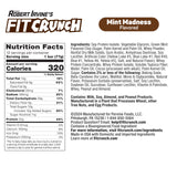 FITCRUNCH Barre Loaded Menthe Folie Gros plan révèle texture douce et gourmande.