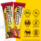 FITCRUNCH goût beurre de cacahuète, parfait pour un encas rapide et satisfaisant.
