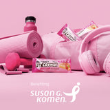 FITCRUNCH snack protéiné, barres en packaging, saveur fraise