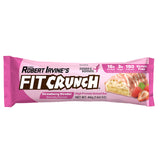 FITCRUNCH barre 6 couches, côté moelleux et délicat goût fraise