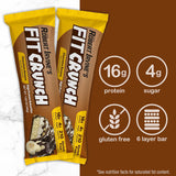 FITCRUNCH barre sans gluten, adaptee pour ceux qui evitent le gluten.