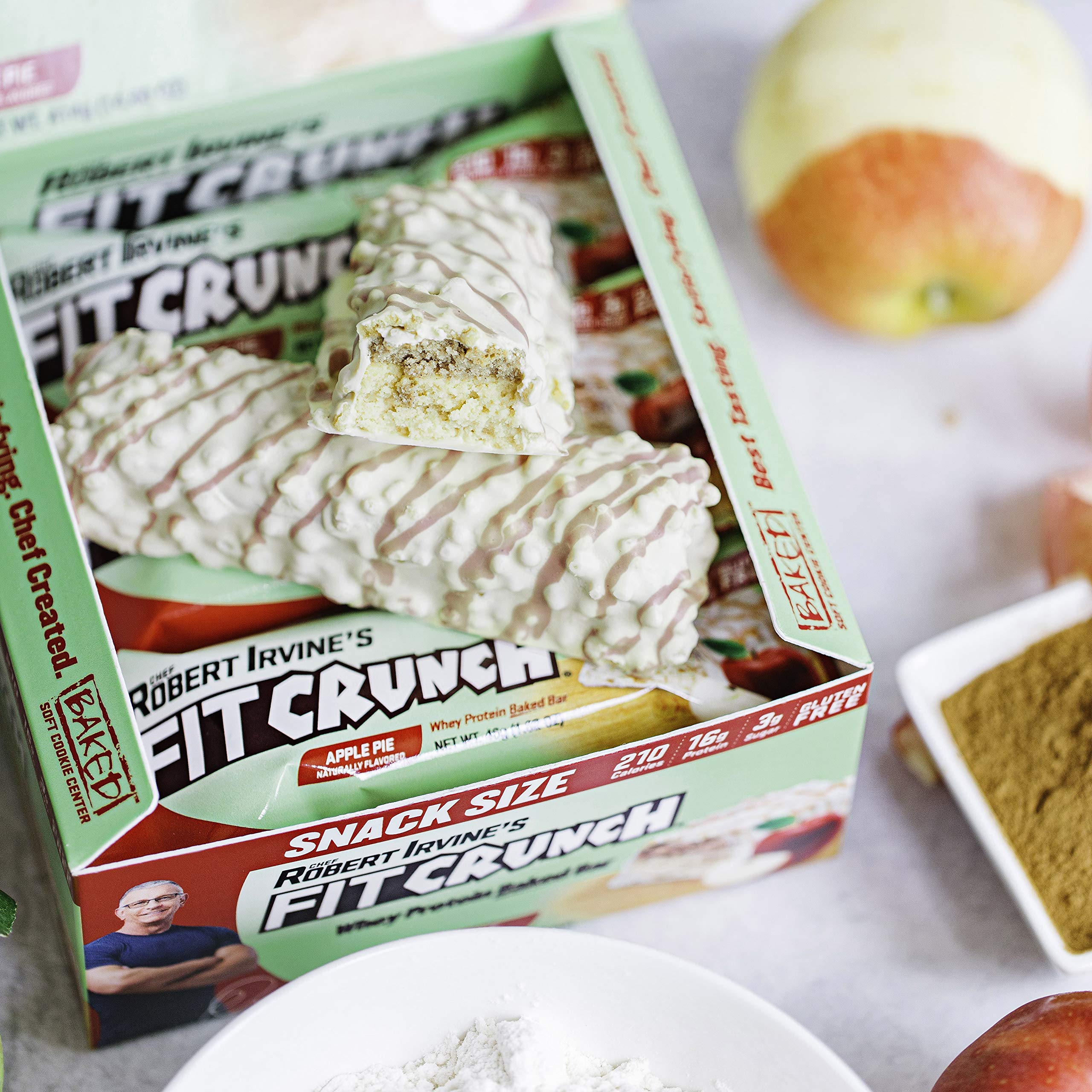 FITCRUNCH barre-snack-portable, idéale en voyage et en déplacement pour rester énergique.