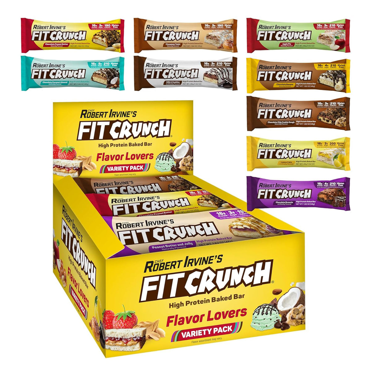 Barre FITCRUNCH chocolat beurre de cacahuète, collation protéinée rapide et agréable