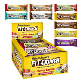 Barre FITCRUNCH chocolat beurre de cacahuète, collation protéinée rapide et agréable