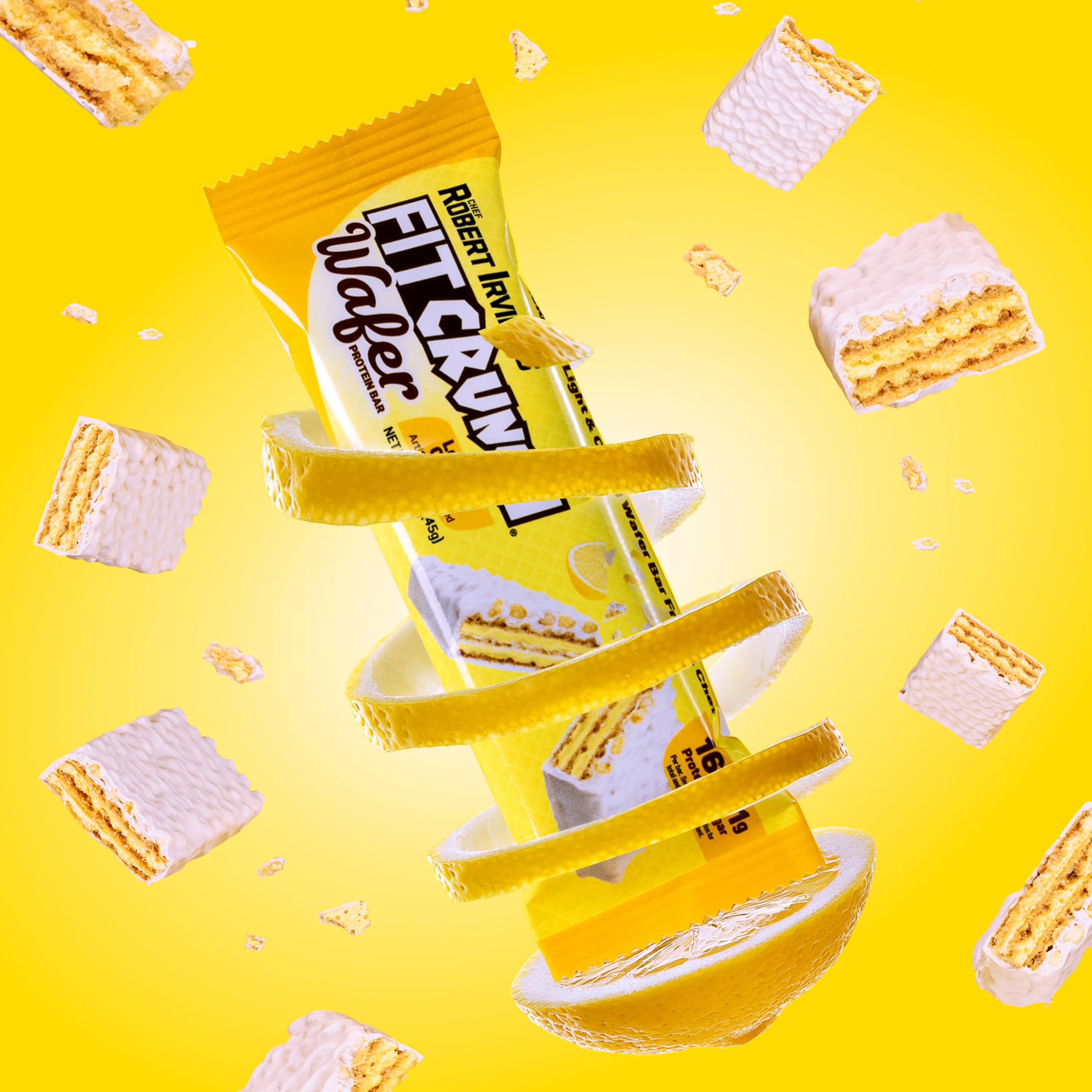 Étiquette nutritionnelle indiquant 16 g de protéines et 1 g de sucre.