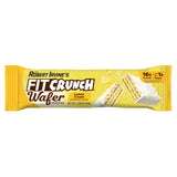 Texture interne avec chocolat blanc enrobant la barre pour un plaisir.