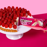 Format pratique pour emporter FITCRUNCH Wafer Framboise Tart