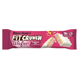 Enrobage chocolat blanc sur FITCRUNCH Wafer Framboise Tart pour une douceur gourmande