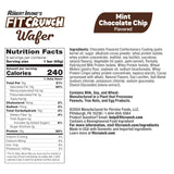 FITCRUNCH Barre Wafer Menthe-Chocolat texture croquante idéale après l'entraînement