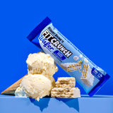 Profil nutritionnel et performance possible avec FITCRUNCH Wafer Vanille Gelato.