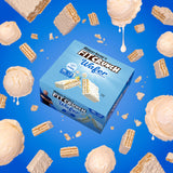 Format individuel des barres FITCRUNCH Vanille Gelato pour contrôler les portions.