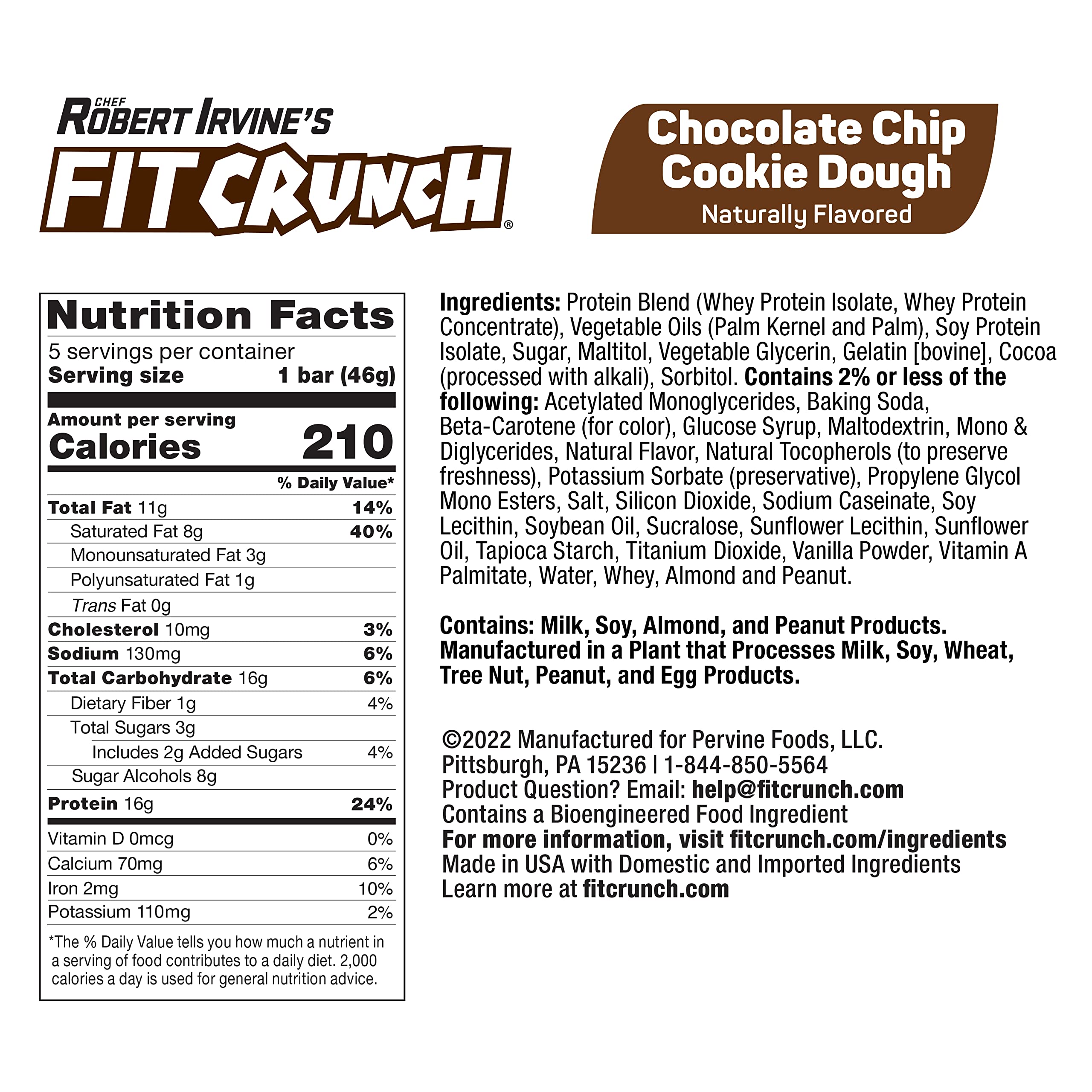 FITCRUNCH, texture extérieure croustillante, pause gourmande protéinée.