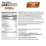 FITCRUNCH Delights barre-proteine-12g, soutien l'effort avec 12 g de protéines.