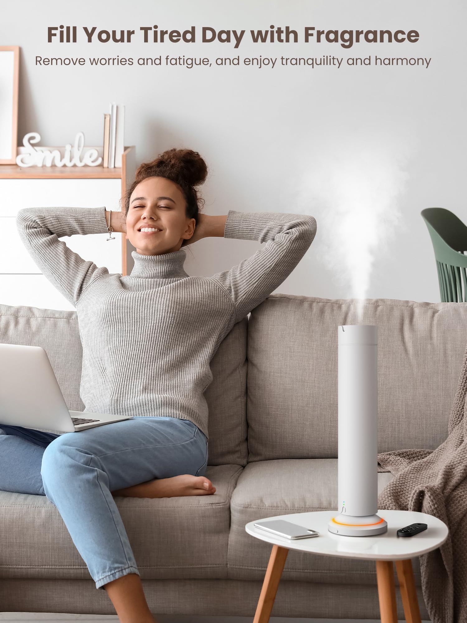 Utilisation polyvalente à domicile, bureau et hôtel avec Fiteye.