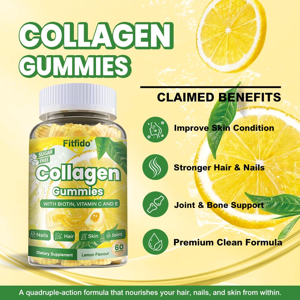 Saveur citron des gélifiés, agréable à mâcher sans sucre ajouté.