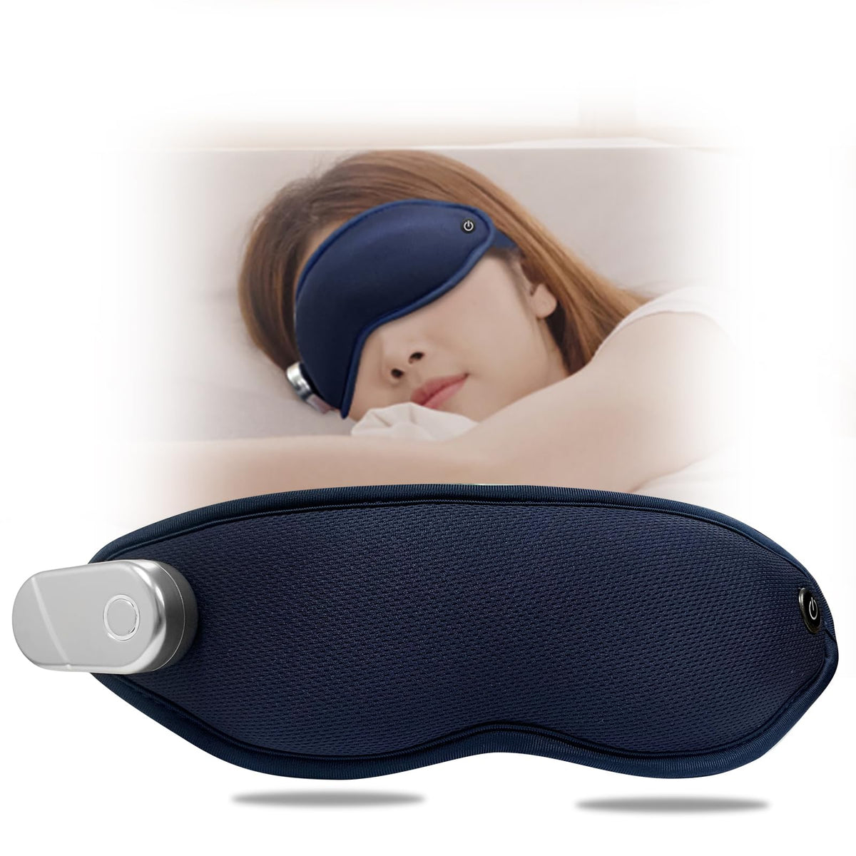 Fitgbey Masque Oculaire Chaud et Vibrant pour un confort visuel amélioré
