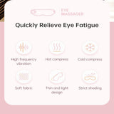 Fitgbey Masque Oculaire Utilisation Domestique et Bureau pour détente
