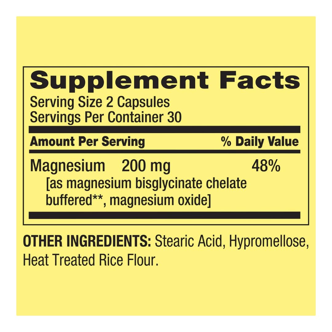 FitMania magnésium 200 mg capsules : favorise la détente nerveuse.