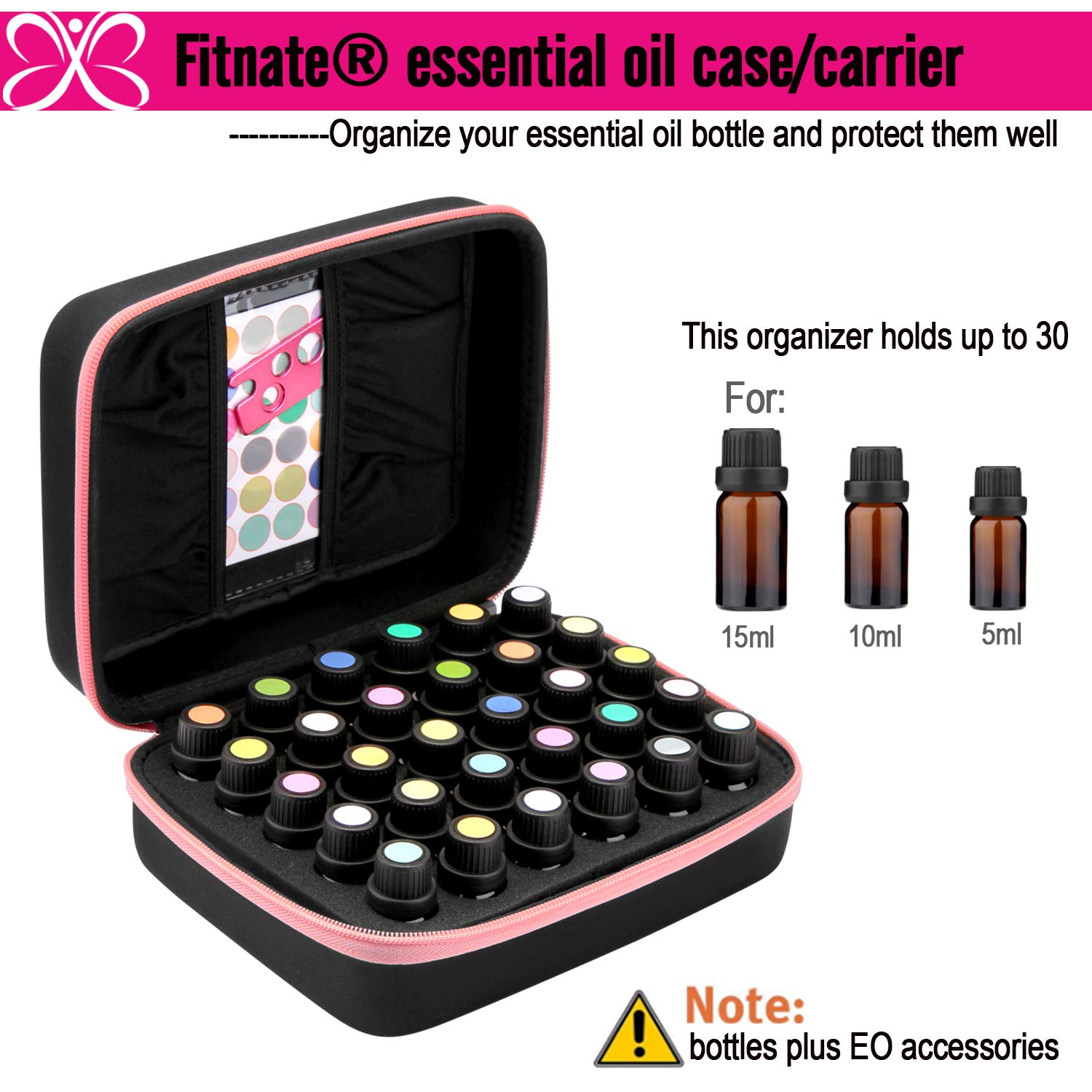 FITNATE protections-bouteilles contre chocs et lumière.