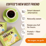 Parfait avec café ou thé, les barres FitnesSHOCK offrent une pause gourmande pratique.