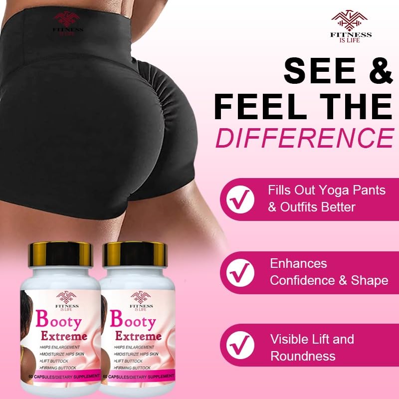 Fitness is Life capsules tonification fessiers pour contours plus fermes
