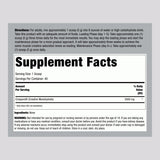 Fitness Labs Cratine Monohydrate - Poudre-dose: dose précise pour des résultats constants.