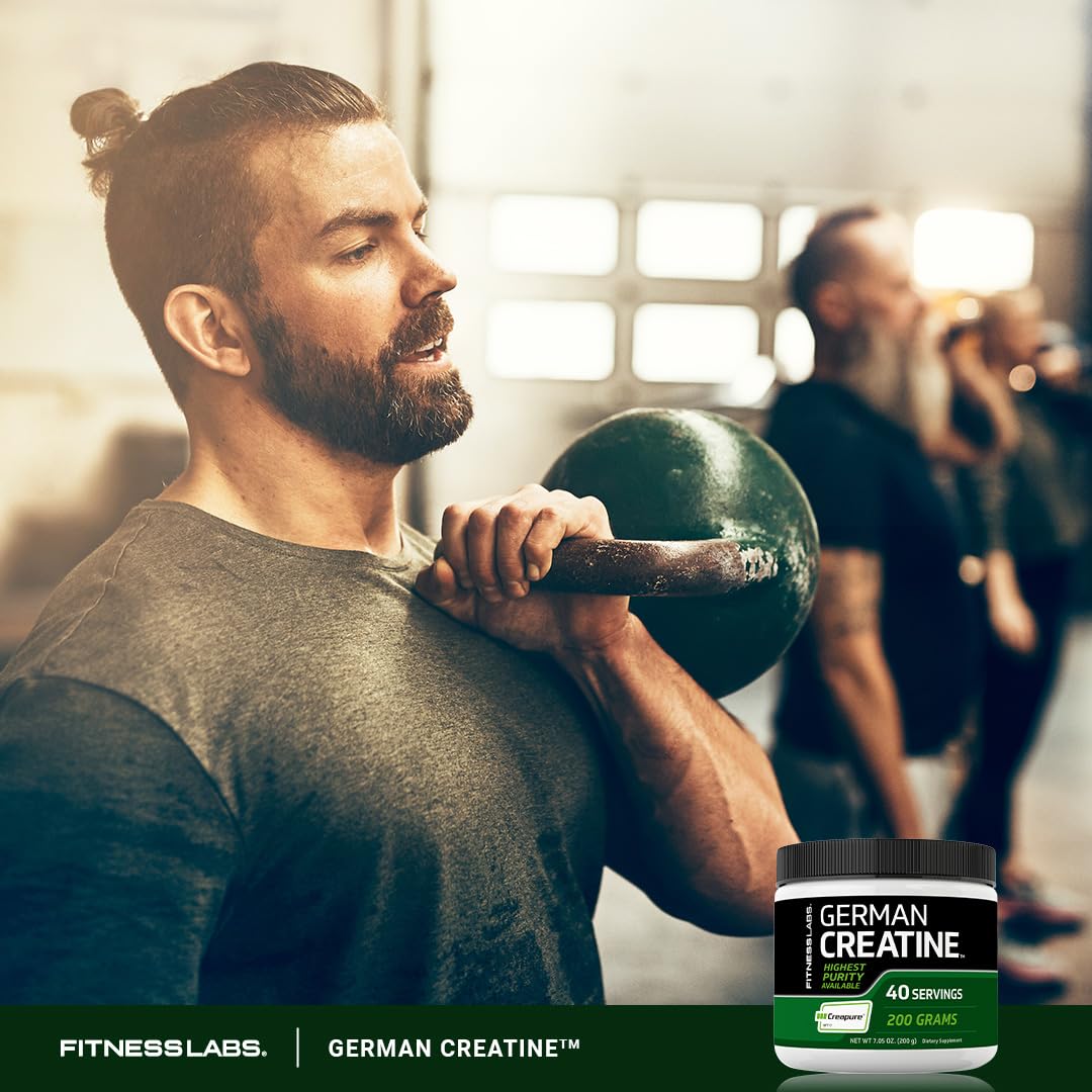 Fitness Labs Cratine Préparation Eau - Mélange rapide après l'entraînement.