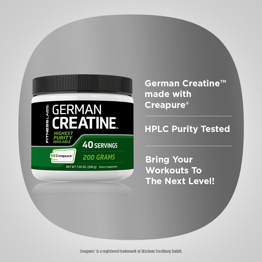 Fitness Labs Cratine Pureté - Tests en laboratoire pour une qualité élevée.