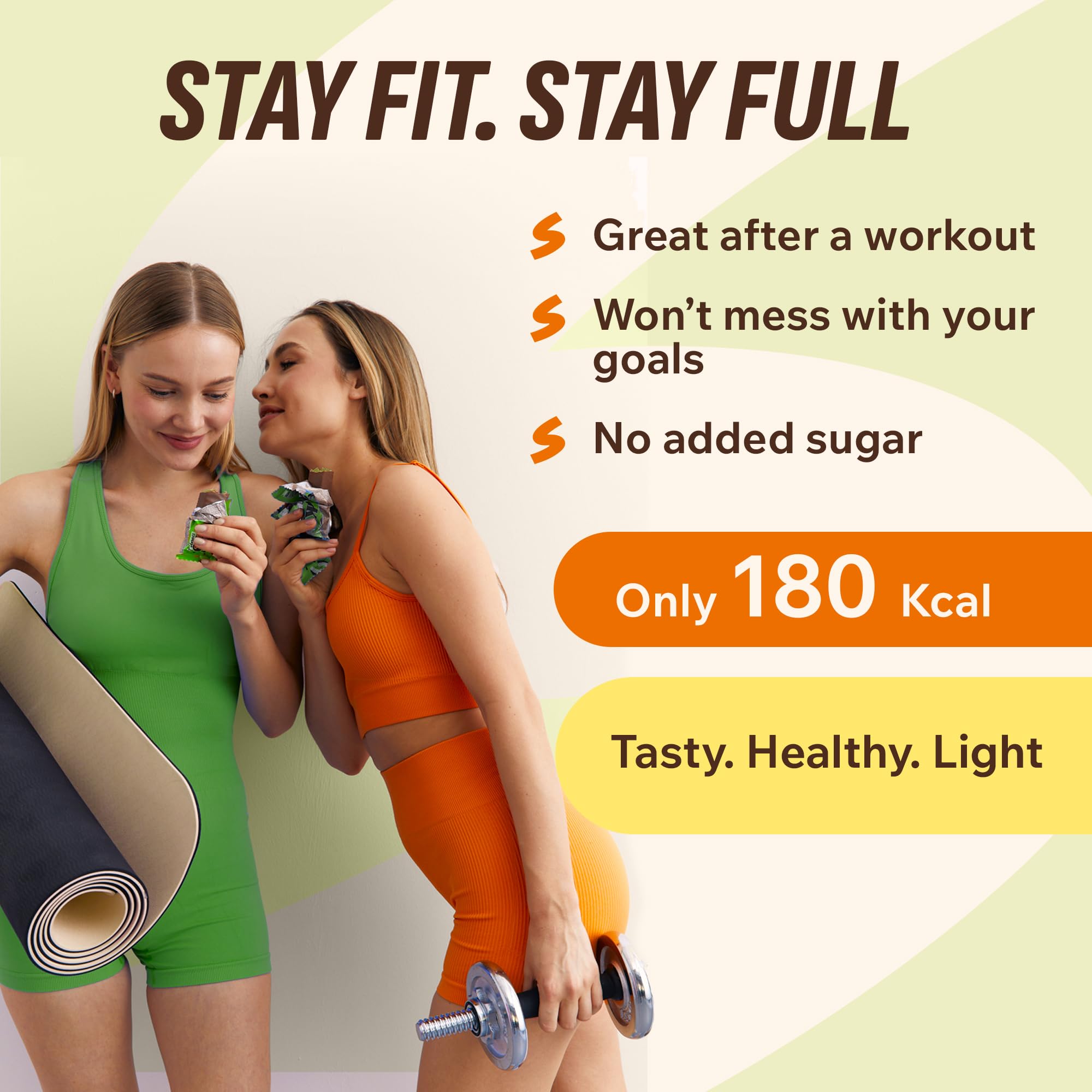Goût pistache et chocolat noir pour une pause dessert saine avec FitnesSHOCK.