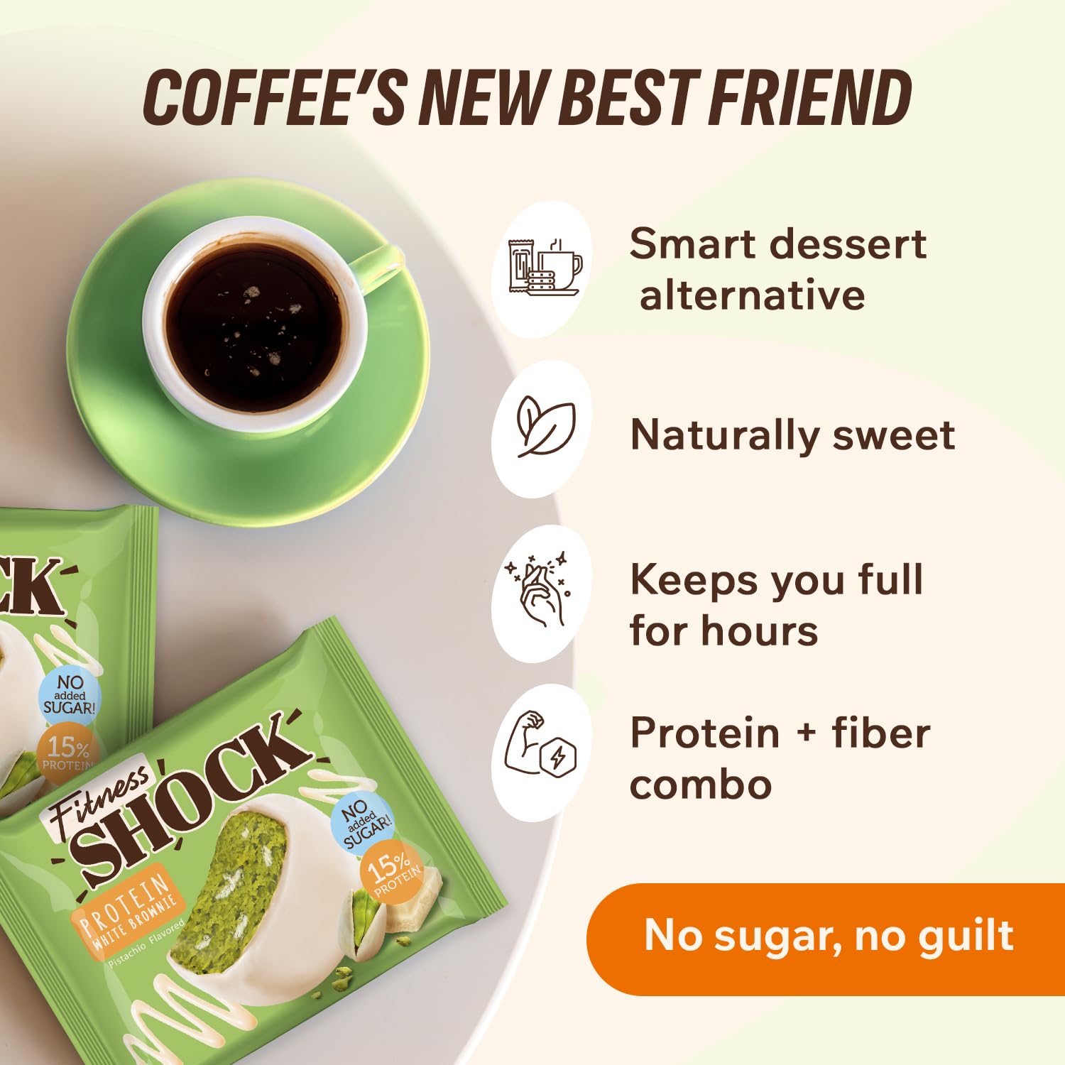 Parfait avec café ou thé pour une pause gourmande équilibrée.
