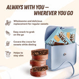 Sans sucre ajouté, brownie FitnesSHOCK pour une indulgence maîtrisée.