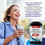 Capsules Fitomedics Calcium d-glucarate — dosage quotidien et facilité d'ingestion