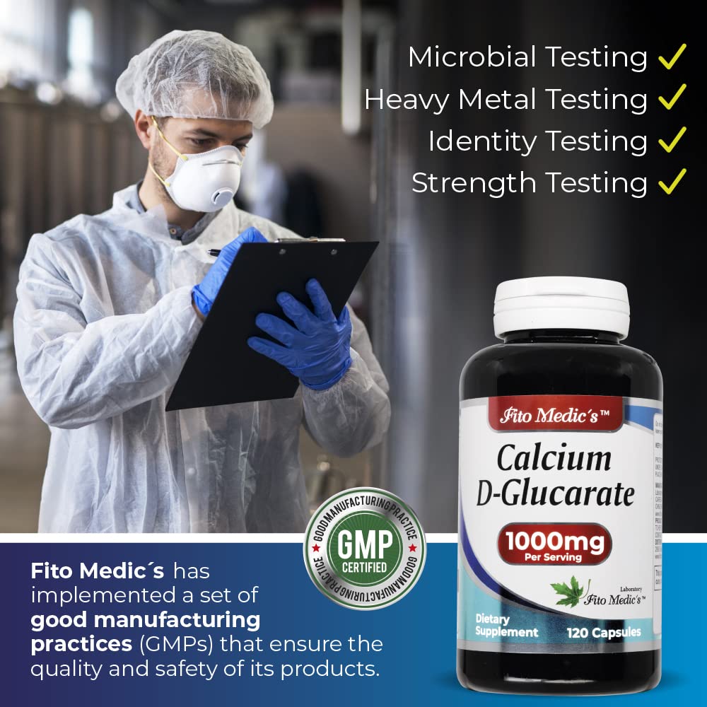 Dose quotidienne avec Fitomedics Calcium d-glucarate — simplicité et régularité