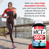 FITO MEDIC'S Lab capsules MCT, absorption rapide pour énergie.