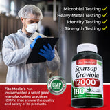 Origine biologique FITO MEDIC'S Lab, graviola respectueuse des pratiques agricoles.