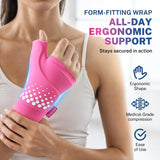 Fitomo ajustement ergonomique main, mobilité préservée pendant le gel.