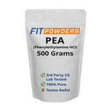 FitPowders Phényléthylamine HCL – emballage prêt à l’emploi pour dosage facile.